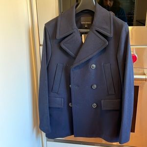 NWT Italian wool Peacoat